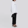 Hoodie mit Logo-Aufdruck, weiss 578135TIV559040