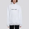Hoodie mit Logo-Aufdruck, weiss 578135TIV559040