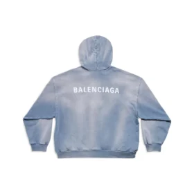Hoodie mit Rückenprint «Blue» 767877TPVK24313