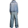 Hoodie mit Rückenprint «Blue» 767877TPVK24313