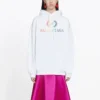 Hoodie mit Regenbogen-Logo, weiss 570798TEV509044