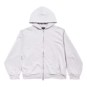 Hoodie mit Reissverschluss am Rücken, Regular Fit «Dirty White baby-pink» 803264TSVP12420