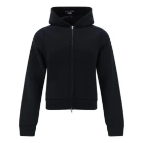 Hoodie mit Reissverschluss «Black» 790382TQVN91000