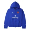 Hoodie mit Reissverschluss und Logo «Blue» 744457TSVG94011