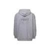 Hoodie mit Reissverschluss und Print, schmale Passform «Grey» 744454TOVN41167