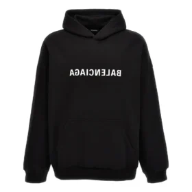 Hoodie mit umgekehrtem Logo «Schwarz» 674986TNVR31070