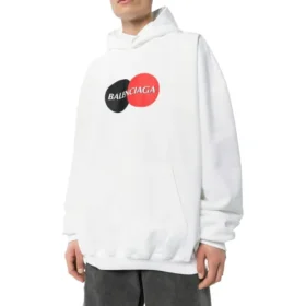 Hoodie mit Uniform-Logo-Print «Weiss» 620973TIV809000