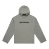 Hoodie mit verschwommenem Logo im Distress-Look «Grey» 661711TKVD68174
