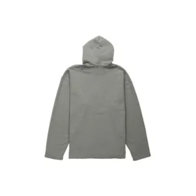 Hoodie mit verschwommenem Logo im Distress-Look «Grey» 661711TKVD68174