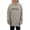 Hoodie mit verschwommenem Logo im Distress-Look «Grey» 661711TKVD68174