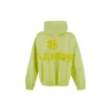 Hoodie mit zerrissenen Taschen im Tape Type, Oversize «Fluo Yellow» 744441TOVB17204