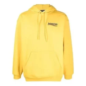 Hoodie «Political Campaign» in mittlerer Passform «Yellow» 600583TKVI97442
