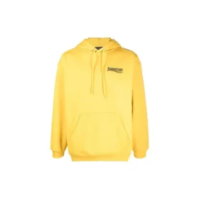 Hoodie «Political Campaign» in mittlerer Passform «Yellow» 600583TKVI97442