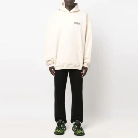 Hoodie «White» im weiten Schnitt für die Political Campaign 620973TKVI98962