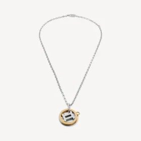 Horoskop-Halskette «Zwillinge» in Gold/Silber