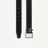 Hourglass-Gürtel für Herren in Schwarz Hourglass-Gürtel für Herren in Schwarz