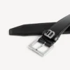 Hourglass-Gürtel für Herren in Schwarz Hourglass-Gürtel für Herren in Schwarz