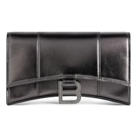 Hourglass Portemonnaie an Kette, metallisiert «Grey» 6560502AAVG1314