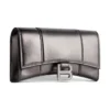 Hourglass Portemonnaie an Kette, metallisiert «Grey» 6560502AAVG1314