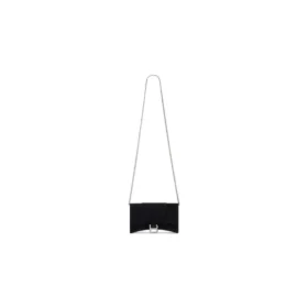 Hourglass Velvet Jersey Portemonnaie an Kette «Black» 6560502AAPT1000
