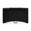 Hourglass Velvet Jersey Portemonnaie an Kette «Black» 6560502AAPT1000