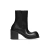 Hummer 90 mm Stiefeletten «Schwarzes Leder» 712843WBDO01000