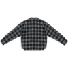 Hybrid-Shirt mit V-Ausschnitt «Anthrazit Schwarz Weiss» 704271T41301163