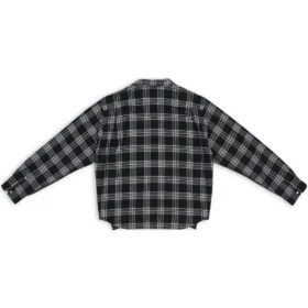 Hybrid-Shirt mit V-Ausschnitt «Anthrazit Schwarz Weiss» 704271T41301163