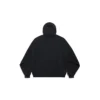 I Love Paris Balenciaga Hoodie, weite Passform «Black Faded» 803265TRVM61041