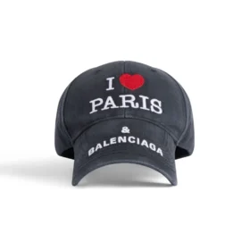 I Love Paris Balenciaga-Kappe «Schwarz» 811743410B21002 I Love Paris Balenciaga-Kappe «Schwarz» 811743410B21002