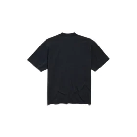 I Love Paris & Balenciaga T-Shirt, Medium Fit «Black Faded» 764235TRVU91041