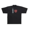 I Love T-Shirt, weite Passform «Black» 744439TOVH39034