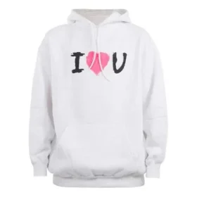 I Love U Hoodie «White» 570811TJVL69040