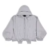 Incognito Boxy Zip-up Hoodie, weite Passform «Grey» 799463TQVX11300