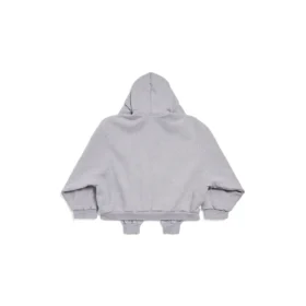 Incognito Boxy Zip-up Hoodie, weite Passform «Grey» 799463TQVX11300