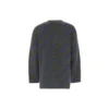 Intarsia-Strickpullover mit Logo «Dunkelgrau» 623283T15671035