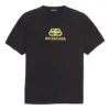 Interlocked BB Regular Fit T-Shirt «Schwarz» 578139TEV481361