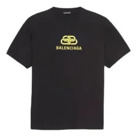 Interlocked BB Regular Fit T-Shirt «Schwarz» 578139TEV481361