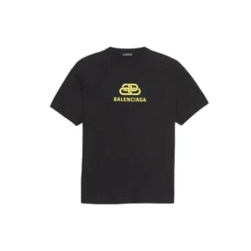 Interlocked BB Regular Fit T-Shirt «Schwarz» 578139TEV481361