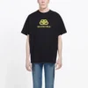 Interlocked BB Regular Fit T-Shirt «Schwarz» 578139TEV481361