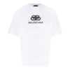 Interlocked BB Regular Fit T-Shirt «White» 578139TEV489044