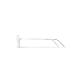 Invisible Rectangle Sonnenbrille «Silber» 768058T00051402