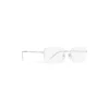 Invisible Rectangle Sonnenbrille «Silber» 768058T00051402