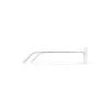 Invisible Rectangle Sonnenbrille «Silber» 768058T00051402