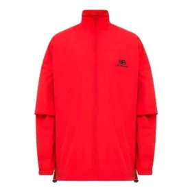 Jacke mit doppeltem Ärmel und Reissverschluss «Red» 602278TG0116010