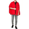 Jacke mit doppeltem Ärmel und Reissverschluss «Red» 602278TG0116010