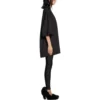 «Je t’aime»-T-Shirt, weite Passform, «Schwarz» 744439TOVM79070
