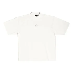 Je t’aime T-Shirt, weite Passform «Weiss» 744439TOVM79079