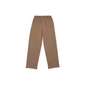 Jogginghose aus Baumwolle mit gesticktem Logo «Brown» 674594TMVF57761