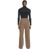 Jogginghose aus Baumwolle mit gesticktem Logo «Brown» 674594TMVF57761